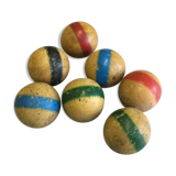 Wooden balls