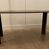 Rusty steel coffee table