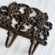 Metal wall key holder