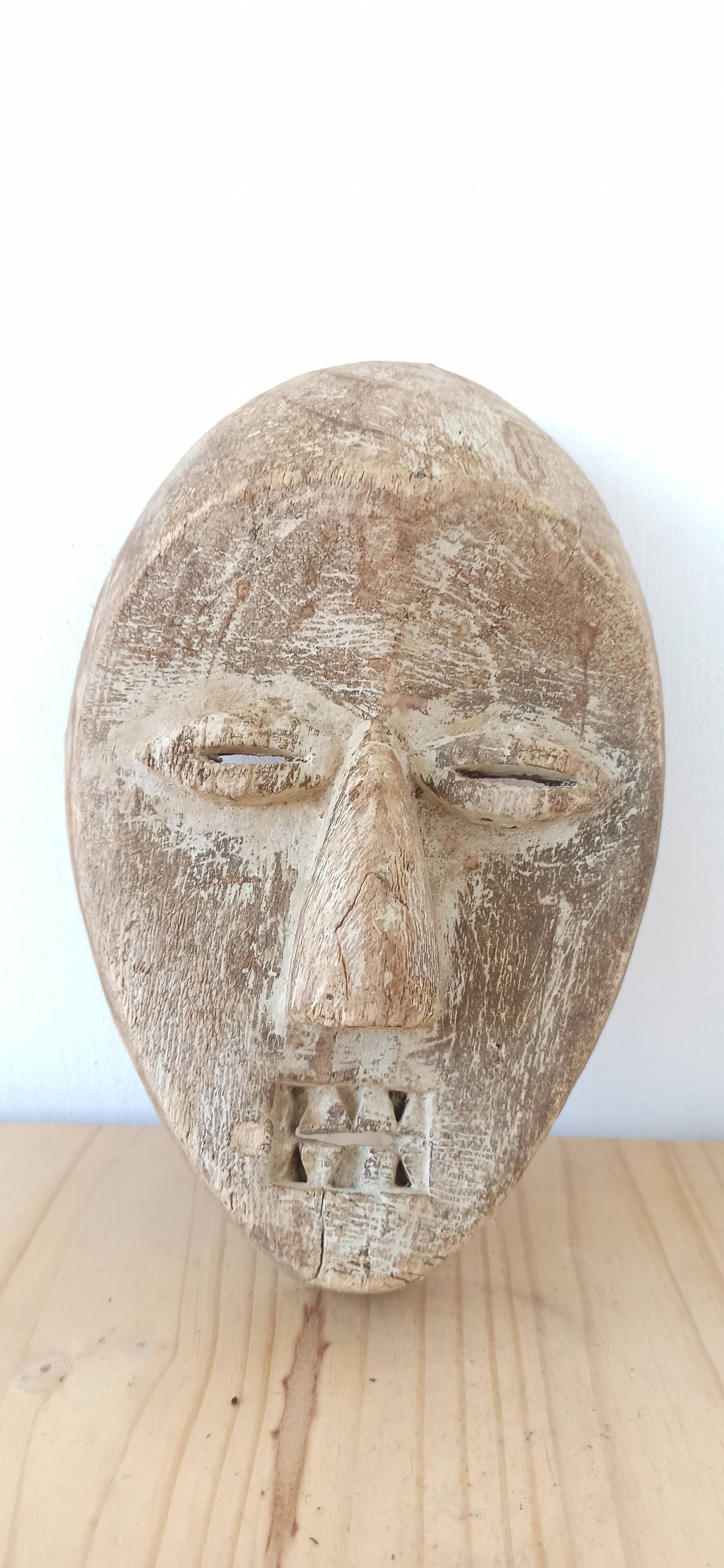 Lega mask from DR Congo - African tribal art