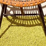 Pair of lounge rattan armchairs by D. Van Sliedregt / R. Noordwolde. Vintage