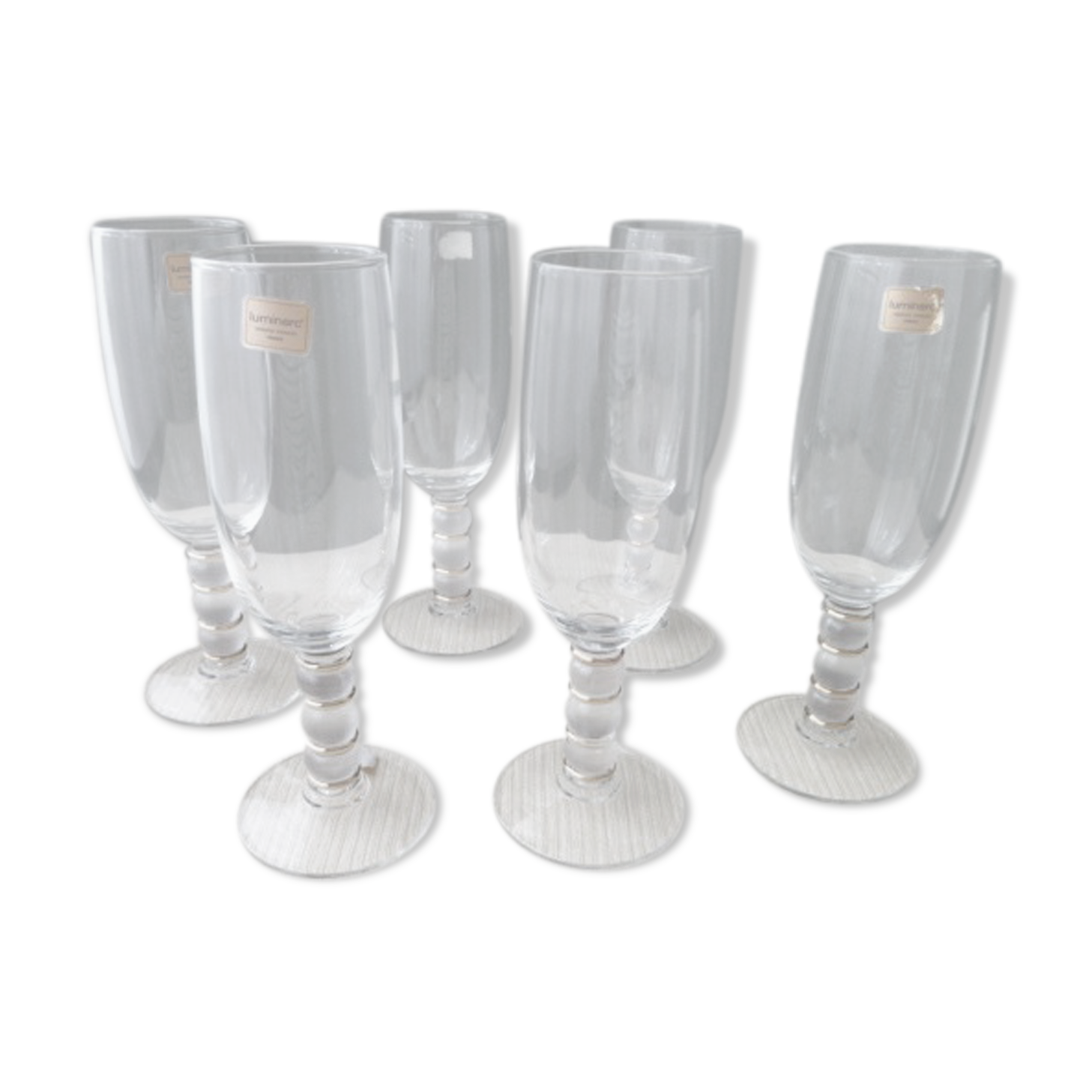 Set de 6 flutes à champagne Luminarc modèle Troubadour