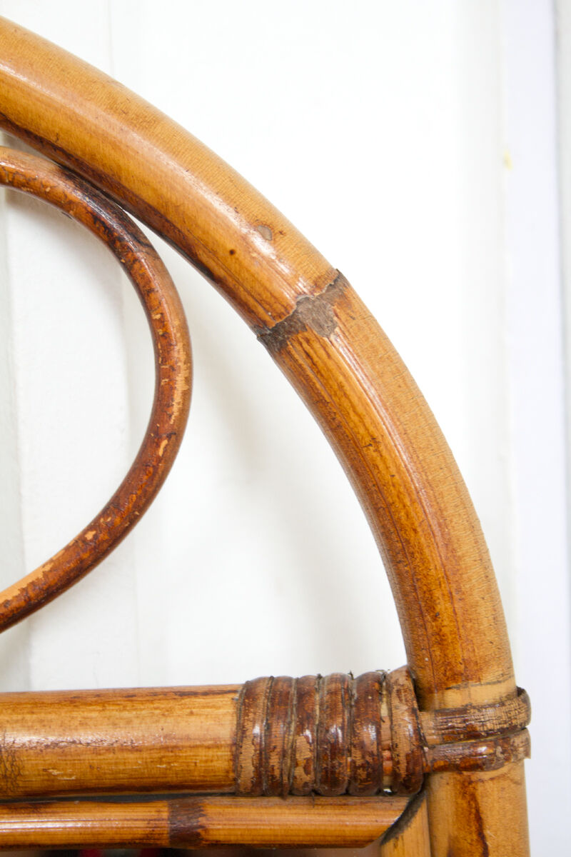 Rattan mirror - 64x39cm