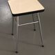 Tabouret en formica blanc