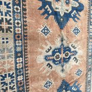 Vintage Turkish carpet Kars Anatolia handmade 224x324 cm