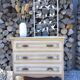 renovated wooden chest of drawers