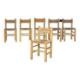 Perriand style dining room chairs