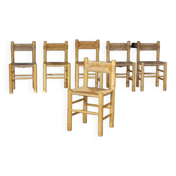 Perriand style dining room chairs