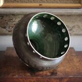 Vintage ceramic pendant light, ceramic lampshade, hanging lamp