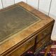 1930s Chippendale English desk in burr walnut