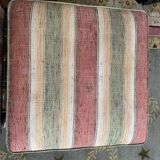 Pair of Louis XIII style poufs