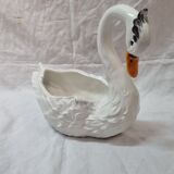 Empty swan ceramic pocket from 1970