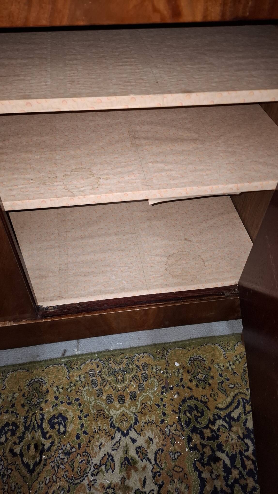 Buffet empire en acajou