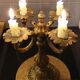 Chandelier 4 branches en bronze