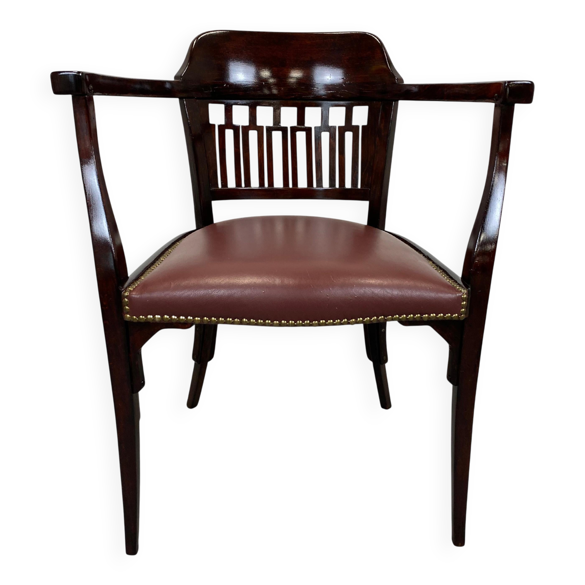 Office chair no. 714 by Otto Wagner for J.J. Kohn