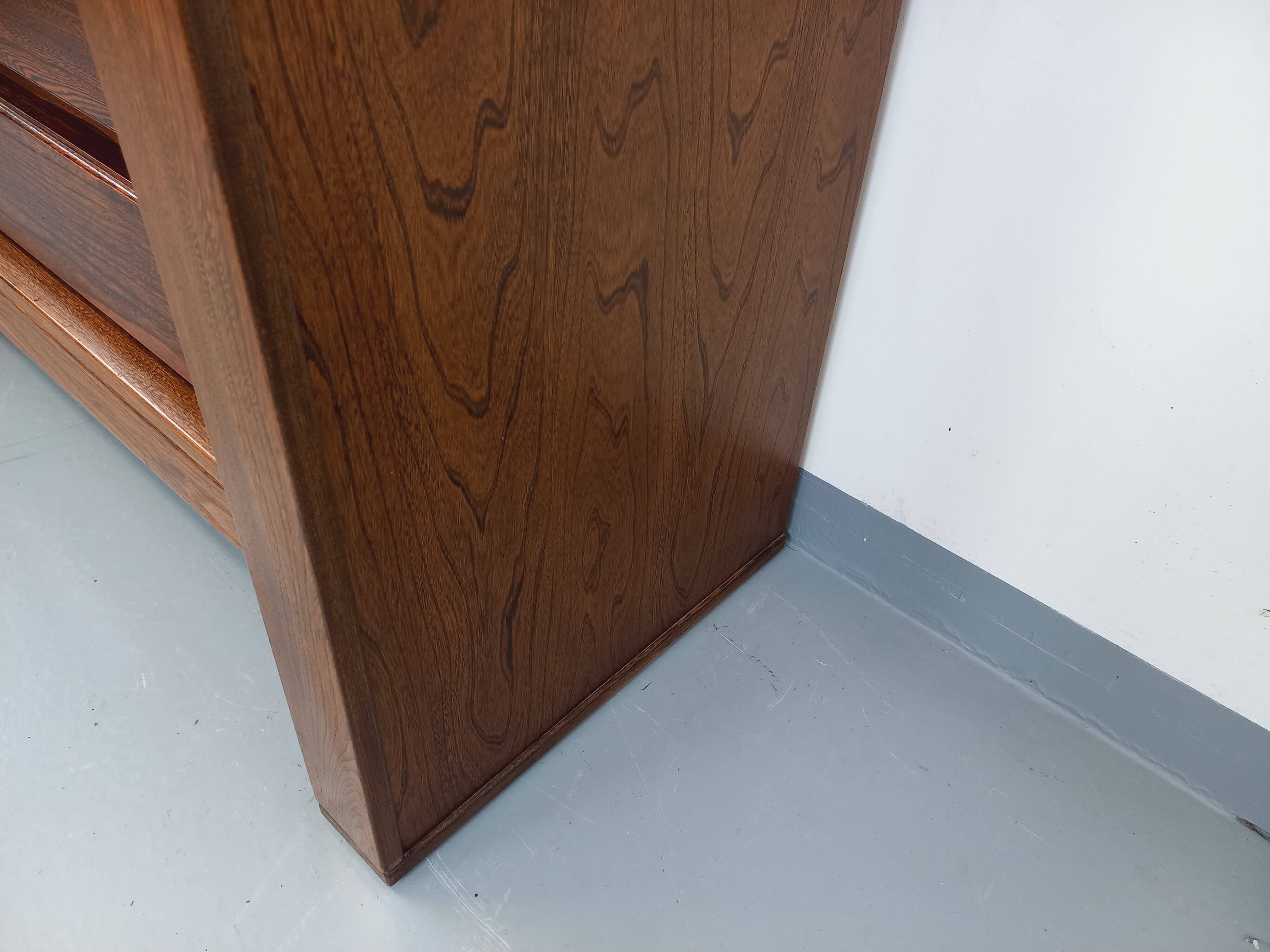 Vintage Maison Regain chest of drawers in solid elm from the 80s