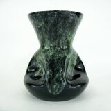 Gaubier ceramic vase Saint-Amand-en-Puisaye - vintage 1950s