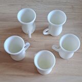 Set of 5 tea or coffee glasses