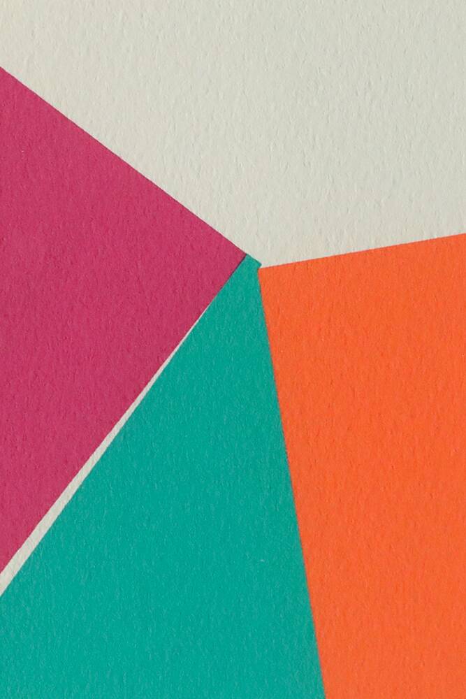 Ole Folmer Hansen, Composition, Sérigraphie, 2012, encadré