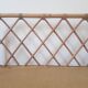 Rattan wall shelf