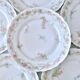 Emile Bourgeois porcelain plates, Drouot Paris