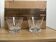 Paire de verres à whisky en cristal Baccarat - non utilisé