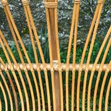 Vintage rattan seat length 103