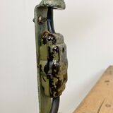 Green Industrial Bakelite Gooseneck Table Lamp, 1960s