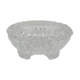 Glass box patterned in relief
