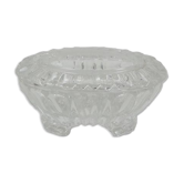 Glass box patterned in relief
