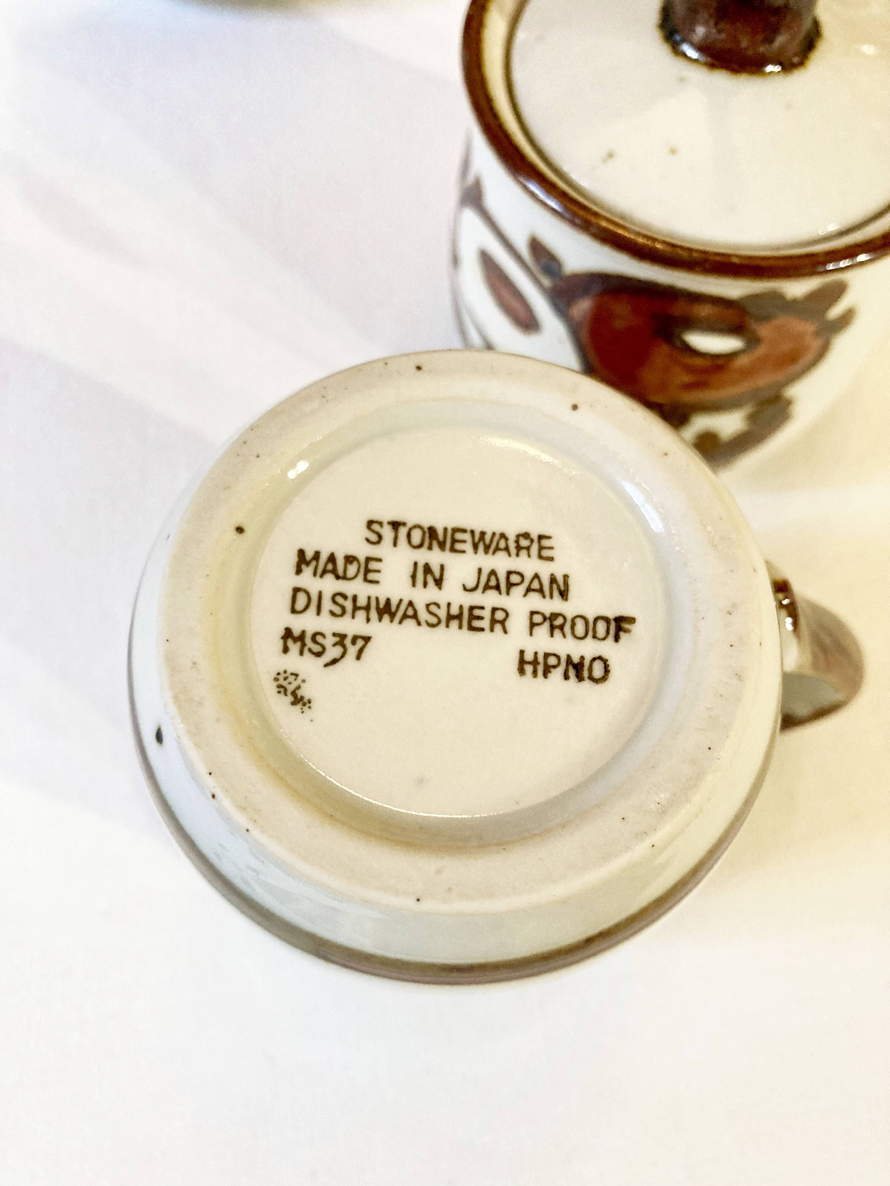 Japanese coffee or tea service