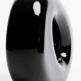 Black vase