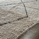 Authentic Beni Ouarain rug – thick wool, long pile