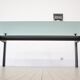 Dining table LC6 by Le Corbusier, Cassina edition 1928