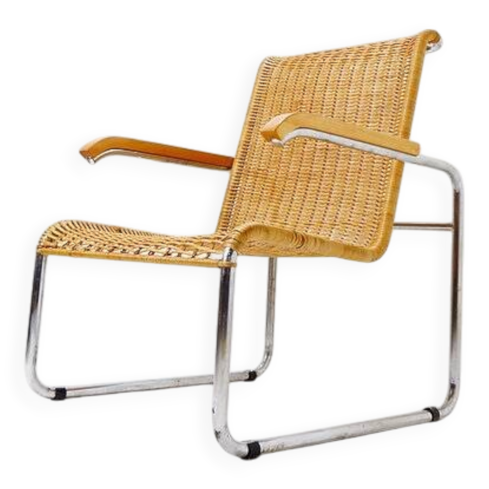 Modernist armchair in the STYLE of Breuer - circa 1990