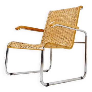 Modernist armchair in the STYLE of Breuer - circa 1990