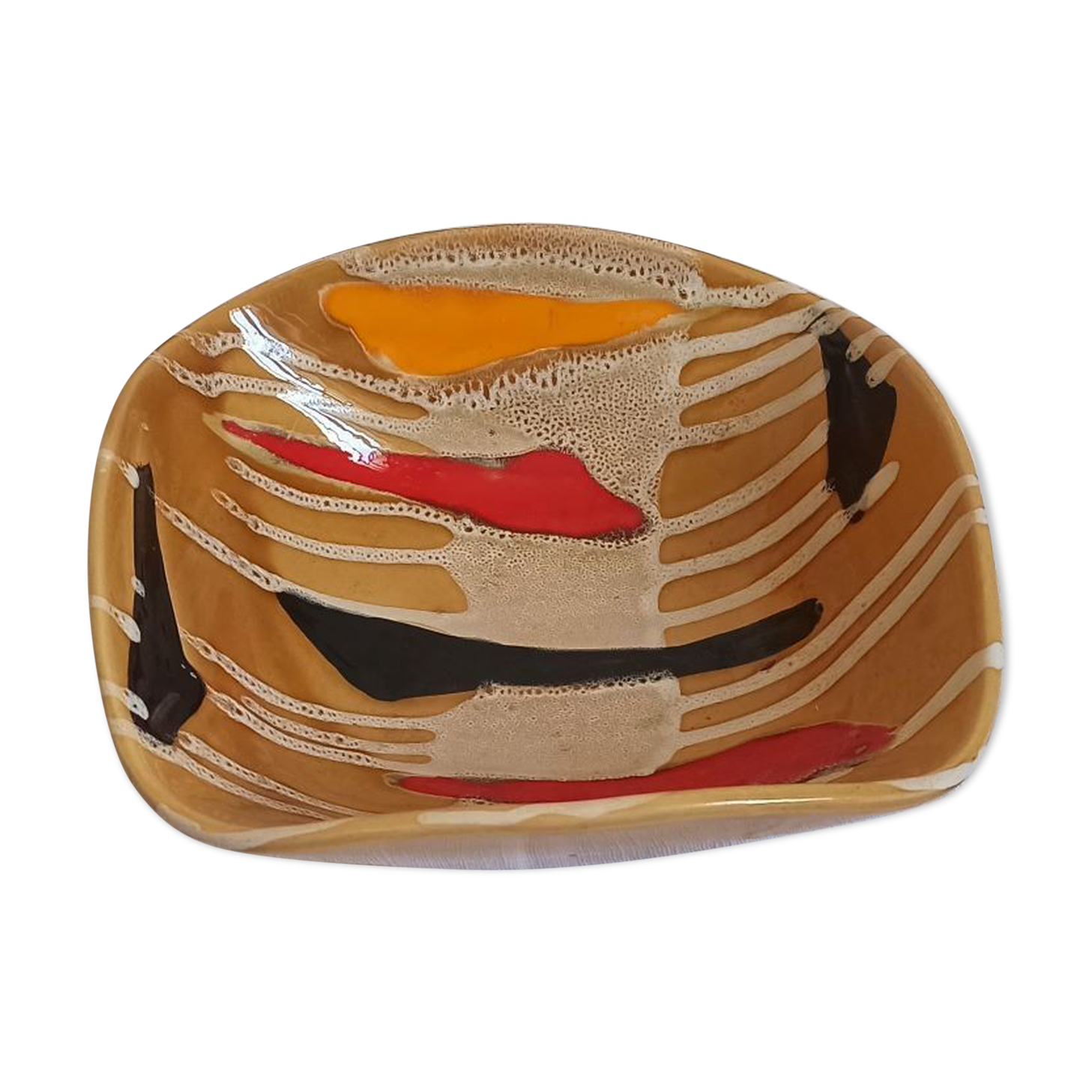 Empty ceramic pocket 70s