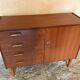 Buffet vintage storage cabinet formica