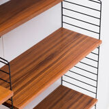 Piece wall unit by Nisse Strinning for String, Sweden 1950