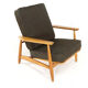 Fauteuil scandinave style Dux « Vejvad » | design vintage