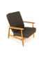 Fauteuil scandinave style Dux « Vejvad » | design vintage