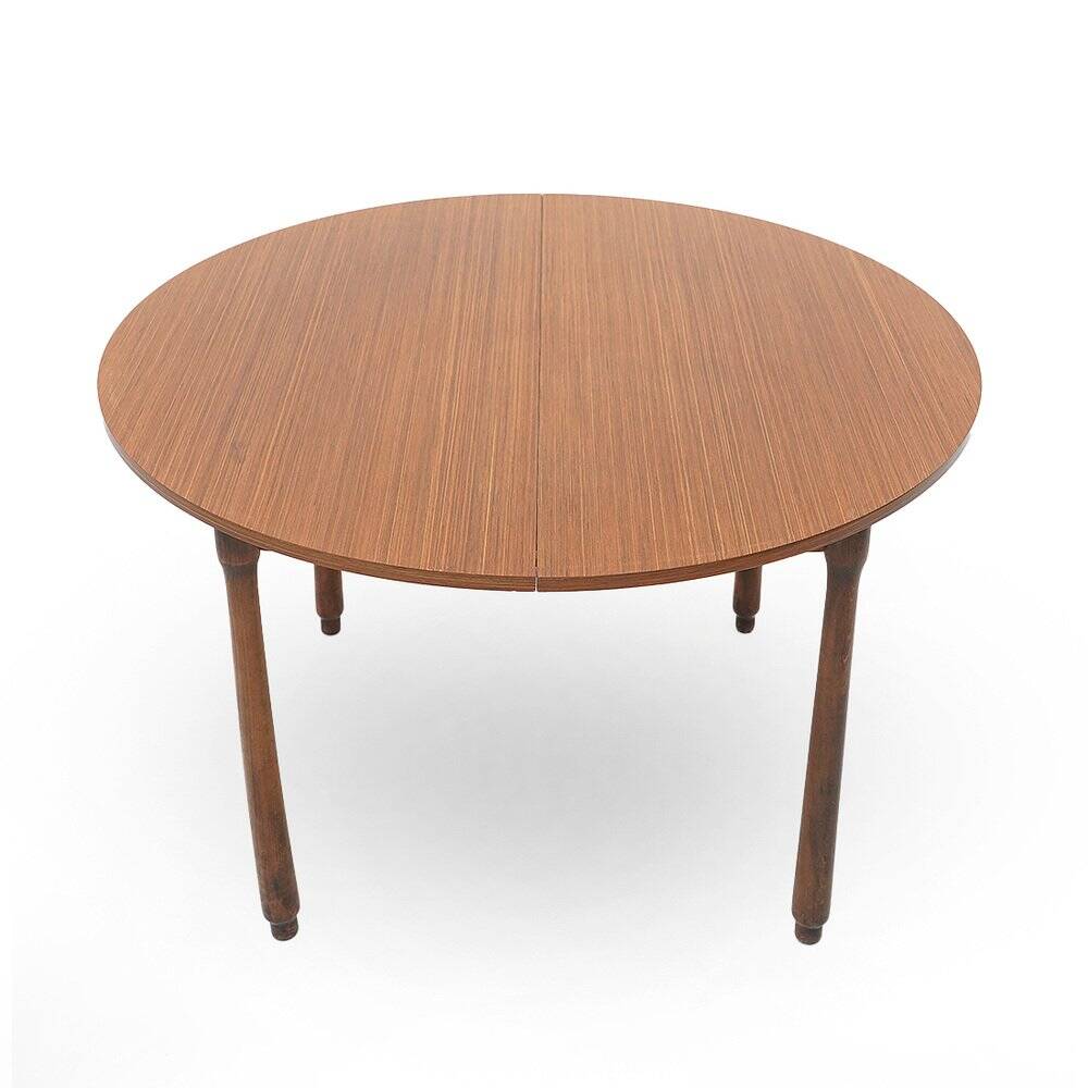 Round teak table top, 1960s