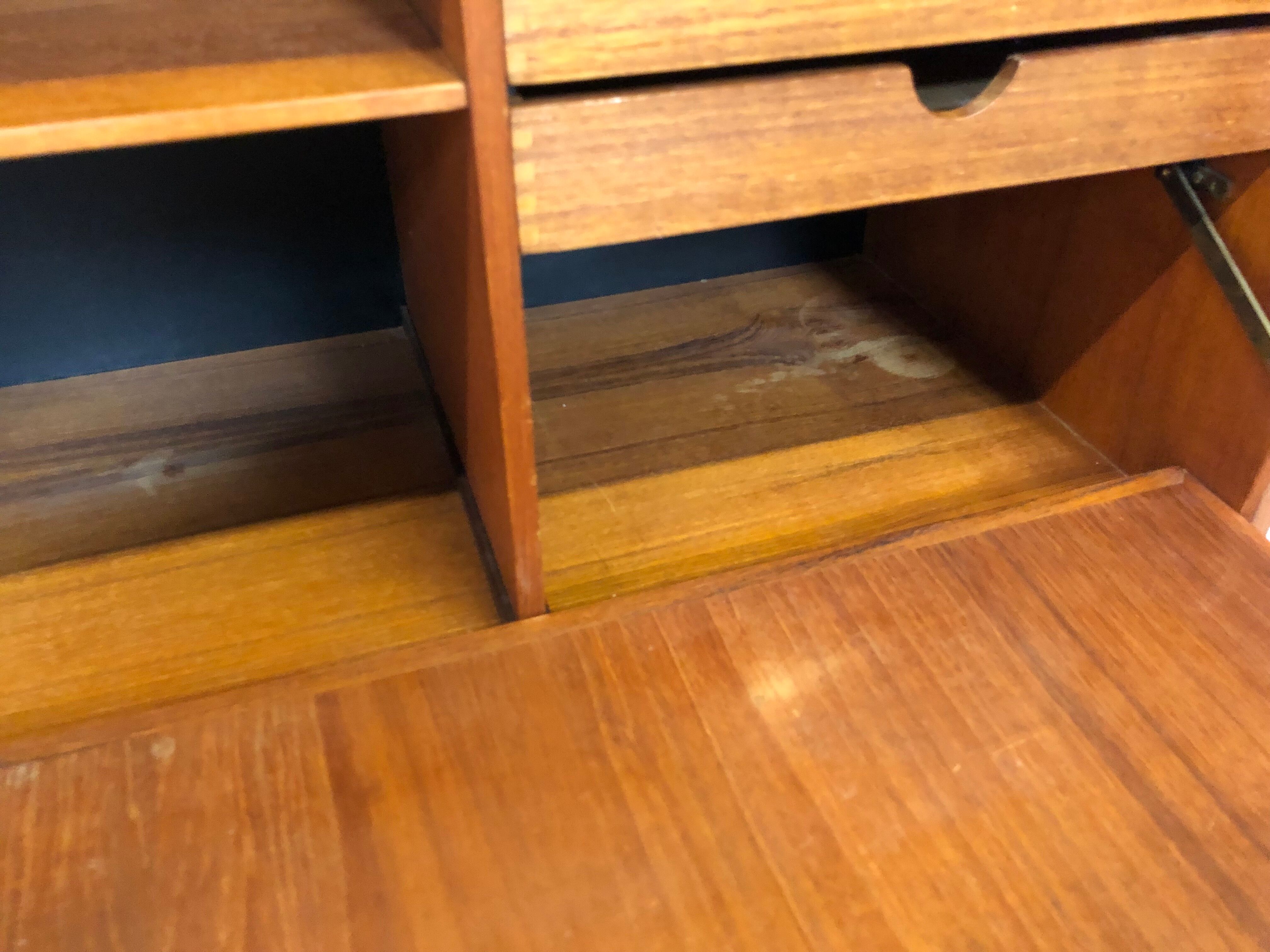 Vintage Poul Cadovius Royal System Wall Console