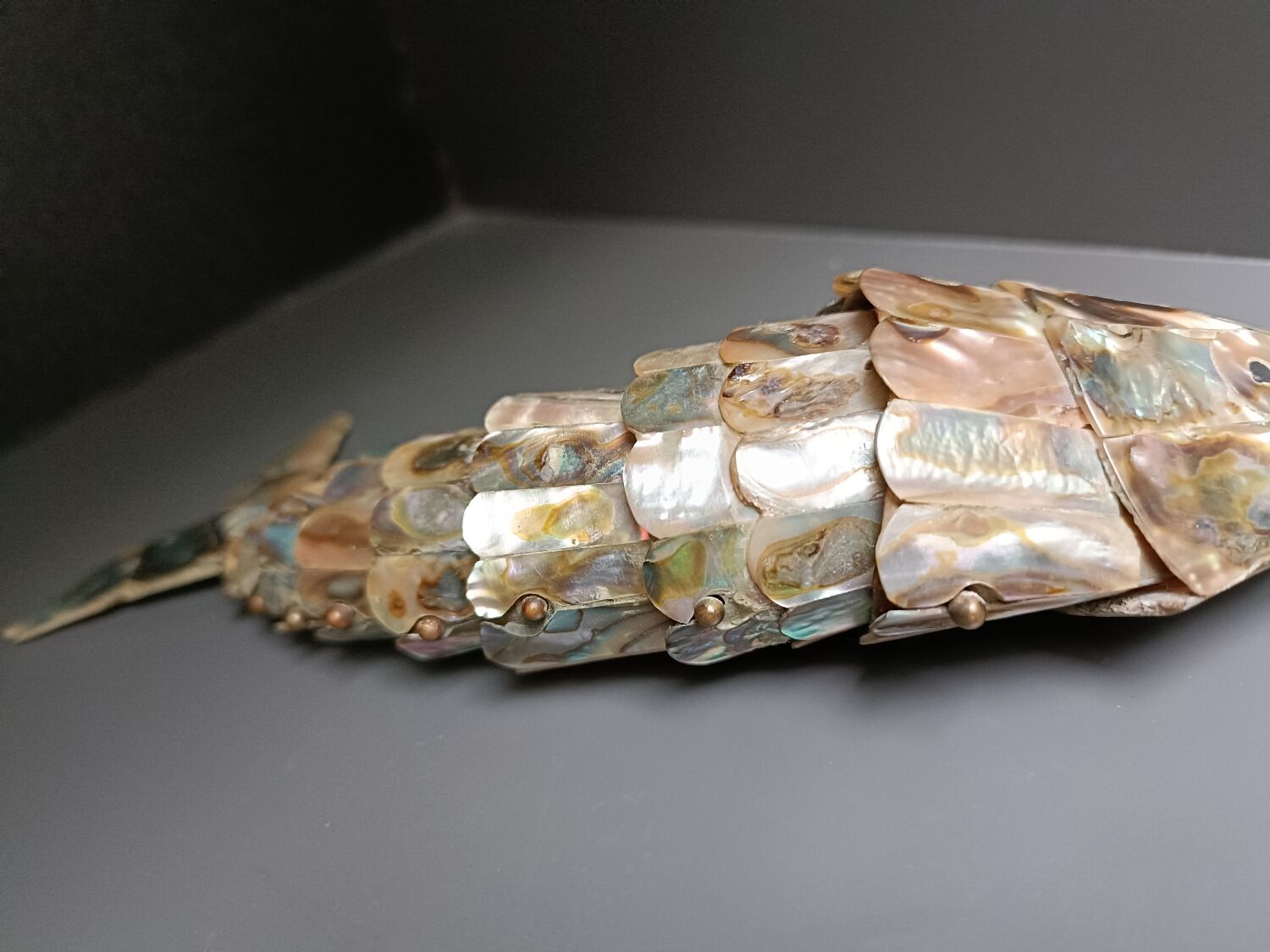 Bottle opener, bottle opener, mother-of-pearl fish