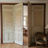 4 old partition doors from the 19th century