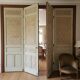 4 old partition doors from the 19th century