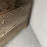 Brutalist chest nineteenth in oak