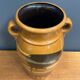 Xl Scheurich vase brown model 220-44 1970s