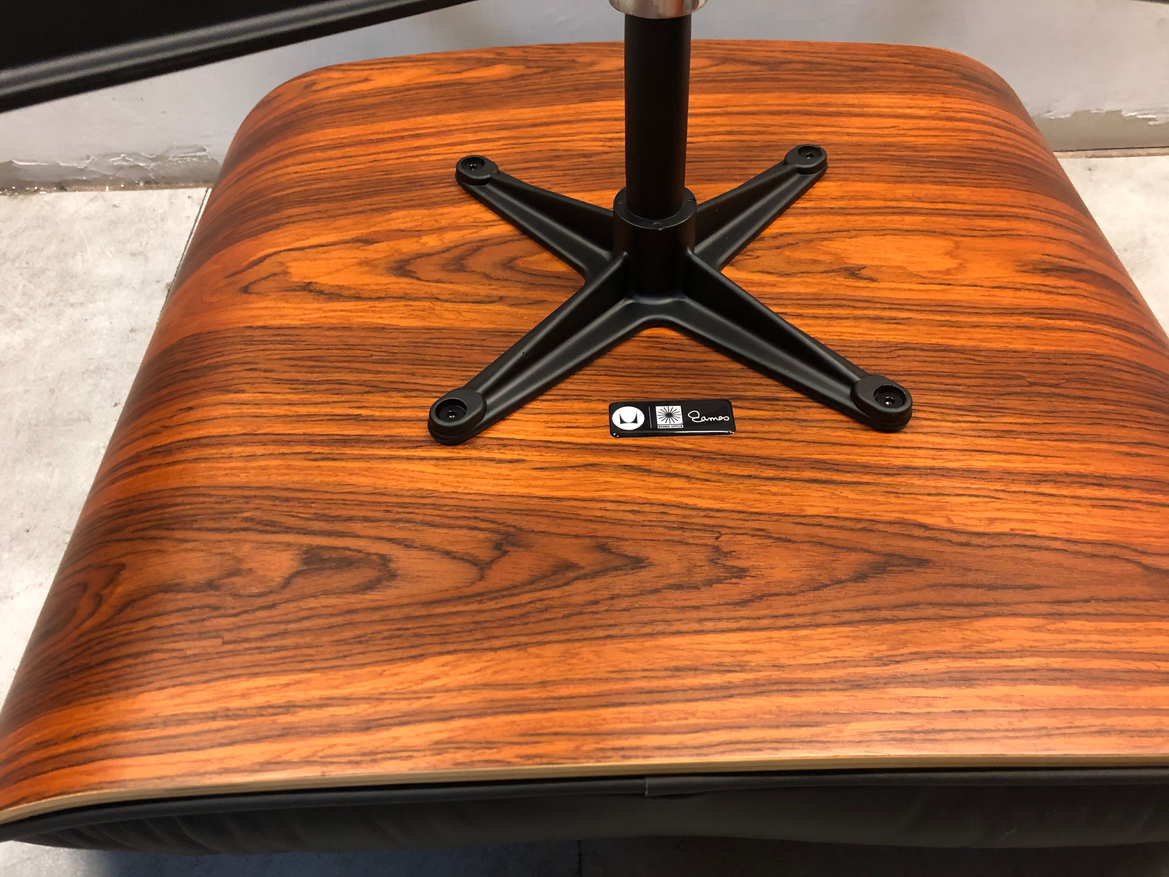 Eames lounge chaise and ottoman