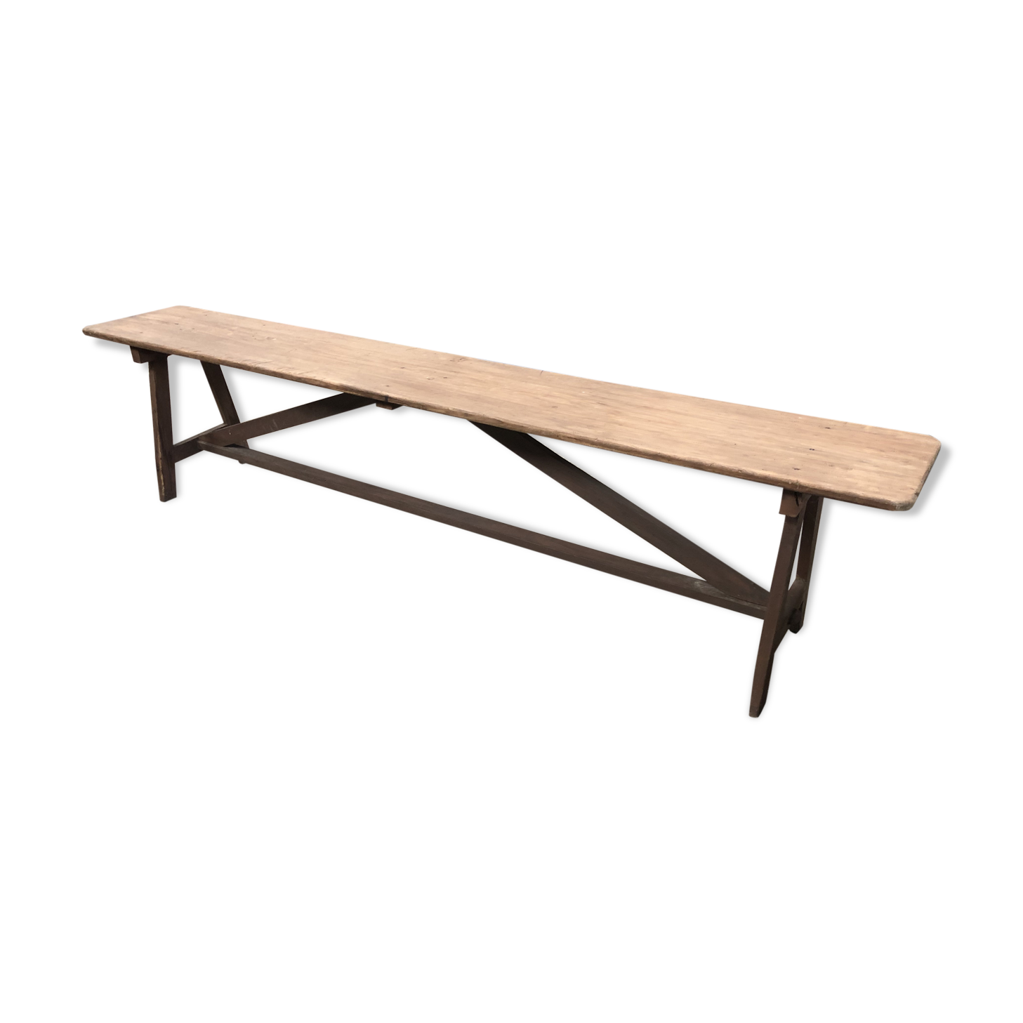 Vintage wooden bench